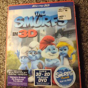 The Smurfs in 3D Blu-ray 3D